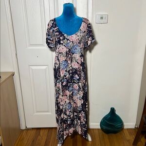 Auguste Floral Maxi Dress women’s 8